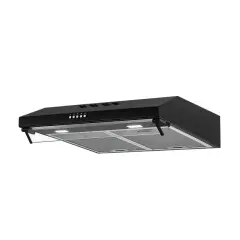 Finlux 60 cm 460 m³/h Siyah Aspiratör