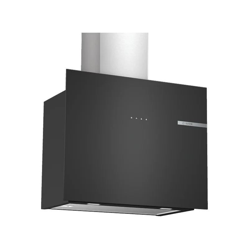 Bosch Serie 4  Siyah Cam Duvar Tipi Ankastre Davlumbaz