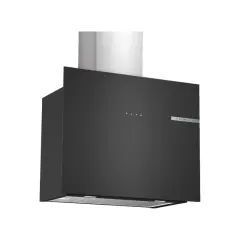 Bosch Serie 4  Siyah Cam Duvar Tipi Ankastre Davlumbaz