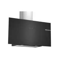Bosch Serie 4  Siyah Cam Duvar Tipi Ankastre Davlumbaz