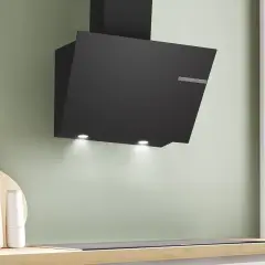 Bosch Serie 4 Siyah Cam Duvar Tipi Ankastre Davlumbaz
