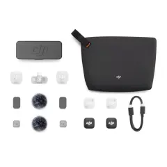 DJI Mic Mini 2 (2 TX + 1 RX + Şarj Kutulu)