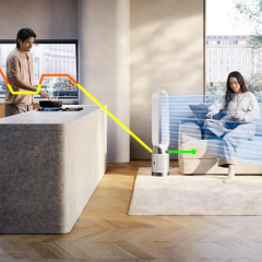 Dyson Purifier Cool TP11 Air Purification and Cooling Fan - White