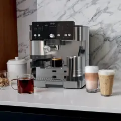 Ninja Luxe Cafe Essential Espresso Machine - 2-in-1 Coffee Station with Smart Scale and Grinder