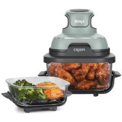 Ninja CRISPi 4-in-1 Smart Air Fryer — аэрогриль со стеклянной чашей и 4 режимами приготовления