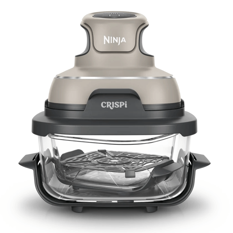 Ninja CRISPi 4-in-1 Akıllı Air Fryer - 4 Fonksiyonlu Cam Hazneli Hava Fritözü Vizon
