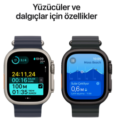 Apple Watch Ultra 2 Black/Green - Alpine Loop