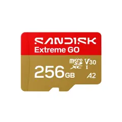 SanDisk Extreme GO microSD UHS-I 256GB Hafıza Kartı