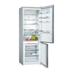 Bosch Serie 6 435 L NoFrost Siyah Cam Buzdolabı