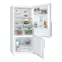 Bosch Serie 6 619 L NoFrost Su Sebilli Beyaz Buzdolabı