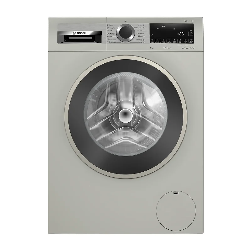 Bosch Serie 4 9 kg 1400 Devir Silver Çamaşır Makinesi