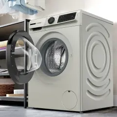 Bosch Serie 6 9 kg 1200 Devir Gümüş Çamaşır Makinesi