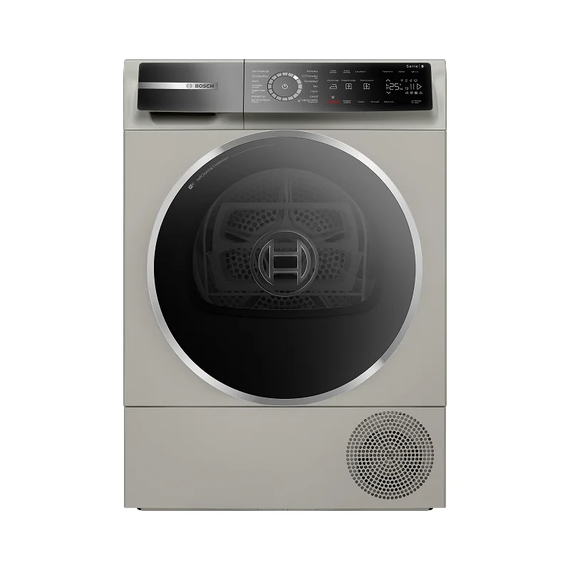 Bosch Serie 8 9 kg Gümüş Kurutma Makinesi