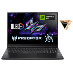 Acer Predator Helios Neo 16S AI Gaming Laptop, 16'' OLED 240Hz, Intel Core Ultra 9, 32GB RAM, 1TB SSD, NVIDIA GeForce RTX 5070Ti