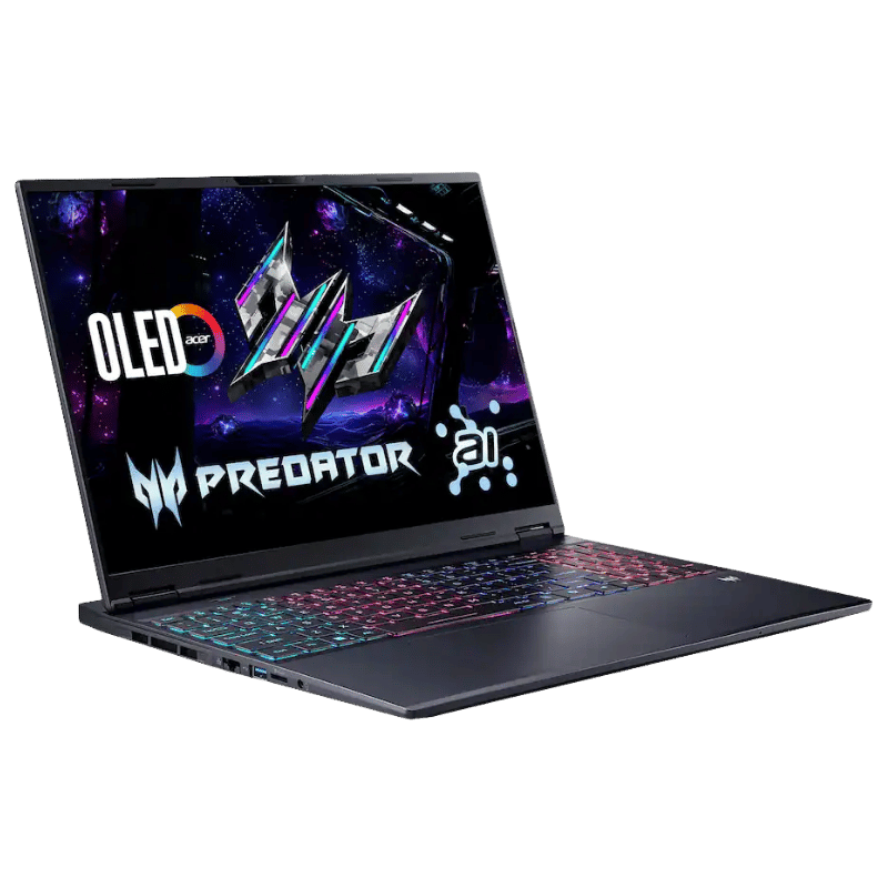 Acer Predator Helios Neo 16S AI Gaming Laptop, 16'' OLED 240Hz, Intel Core Ultra 9, 32GB RAM, 1TB SSD, NVIDIA GeForce RTX 5070Ti