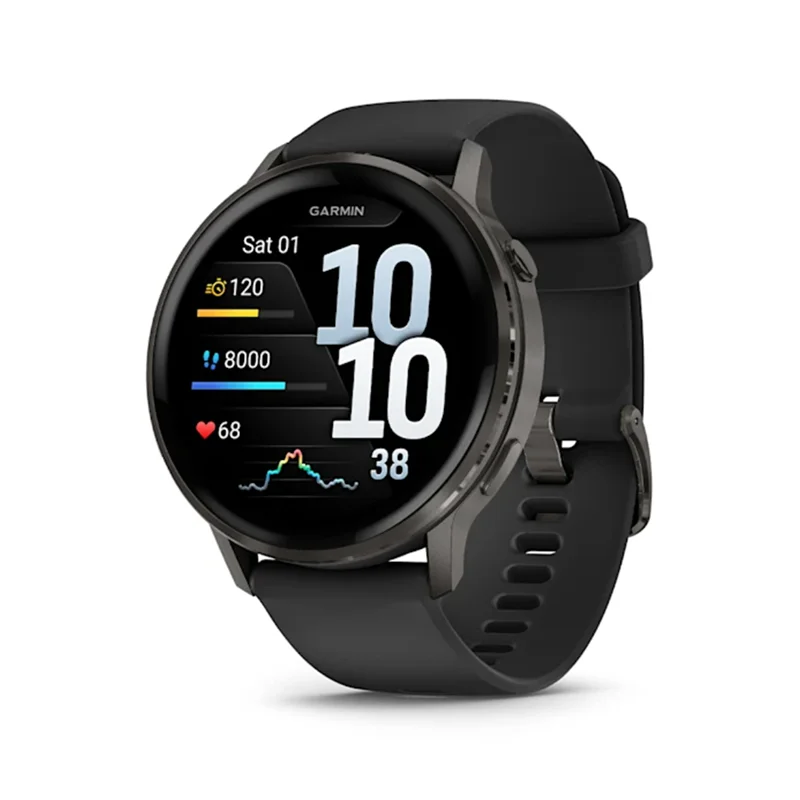 Garmin Venu 4 - 45mm Akıllı Saat Siyah