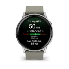 Garmin Venu 4 - 45mm Akıllı Saat Gümüş Gri