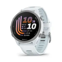 Garmin Forerunner 170 AMOLED GPS Koşu Saati Beyaz/Bulut Mavisi