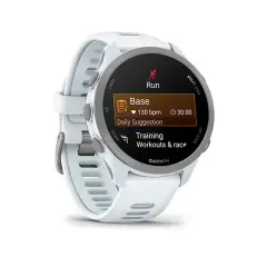 Garmin Forerunner 170 Music AMOLED GPS Koşu Saati Beyaz/Bulut Mavisi Kayışlı
